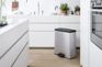 Decobin Prullenbak 65L - Zilver