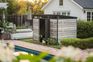 Signature Coastal Grey Large Storage Shed - 11x7 Shed - Keter US
