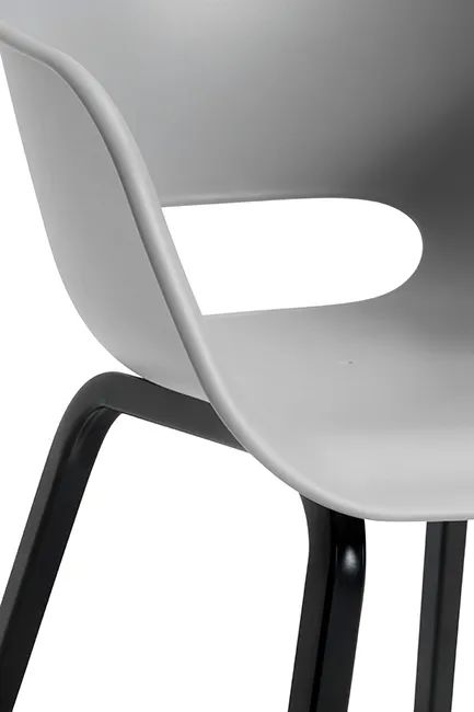 Noa Schalenstuhl - 2er Pack - 56,5x55x80 cm - 