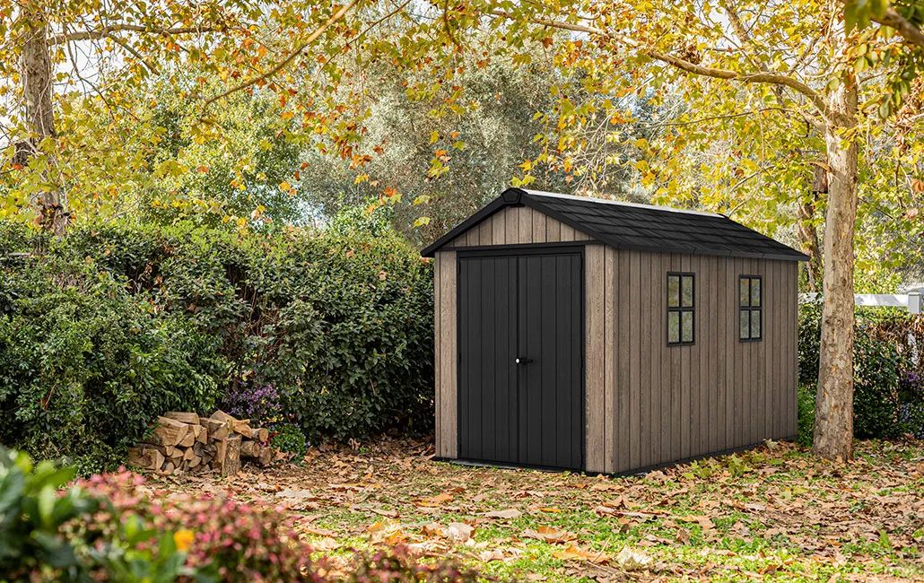 Signature Apex Shed 7.5x11ft - Ashwood Brown