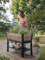 Pine Brown Signature Elevated Garden Bed - Keter US