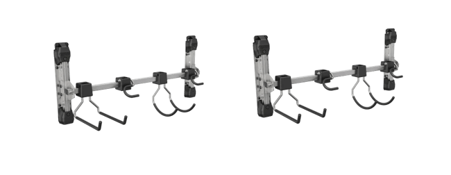 Support mural multiusage - Lot de 2