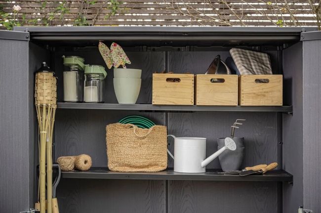 Signature Tuinkast - 140x73,6x170,4 cm - Rosewood