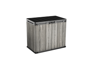 Store It Out Darwin 1150L Storage Box - Storm Grey - Outdoor Storage