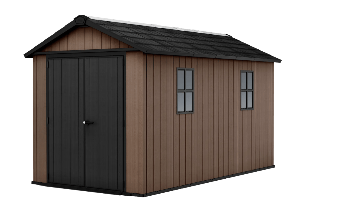Caseta de exterior Newton Plus 1375 - 230x413x246 cm y 8,6 m2
