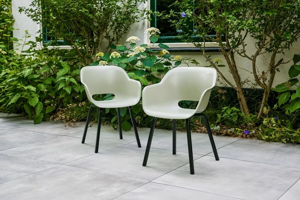 Fauteuil Noa – lot de 2 - Taupe