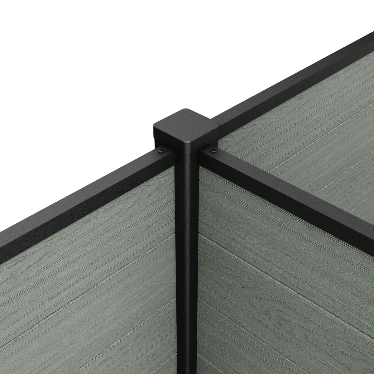 180cm Aluminium Fence Post
 - Graphite