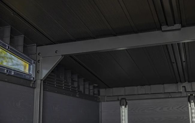 Gray Signature 11x7 Large Storage Shed - Keter US