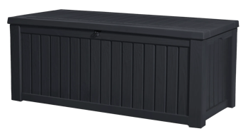 Rockwood 150 Gallon Deck Box - Graphite - Large Deck Boxes