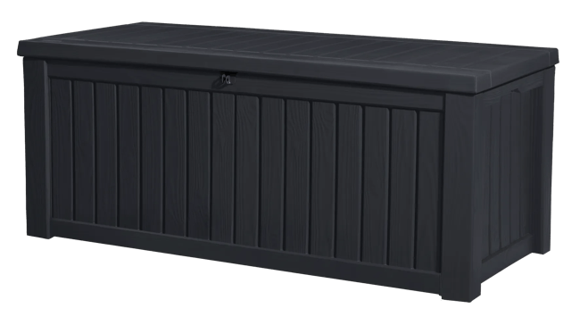 Rockwood Graphite 150 Gallon Storage Deck Box - Keter US