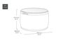 Circa Grey Rattan 37 Gallon Storage Deck Box - Keter US